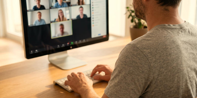 Online group on zoom call