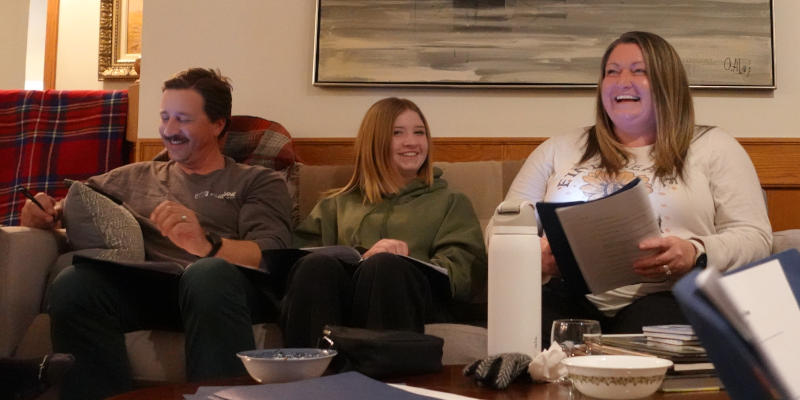 Chris, Abigail & Lindsay